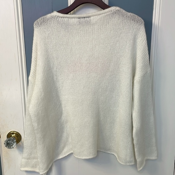 Wooden Ships by Paola Buendia Cheers Embroidered Crew Neck Sweater - Picture 7 of 8